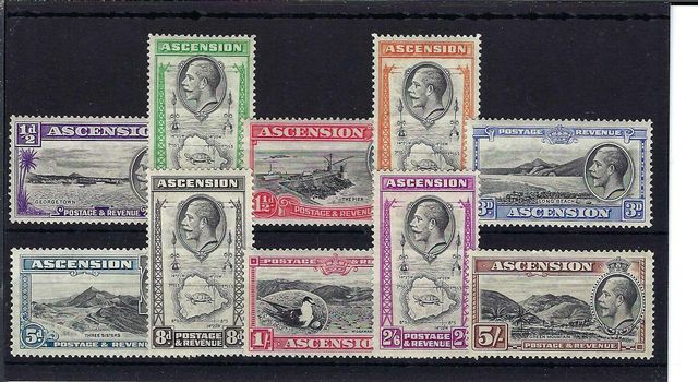 Image of Ascension SG 21/30 UMM British Commonwealth Stamp